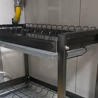 卡贝不锈钢厨房置物架