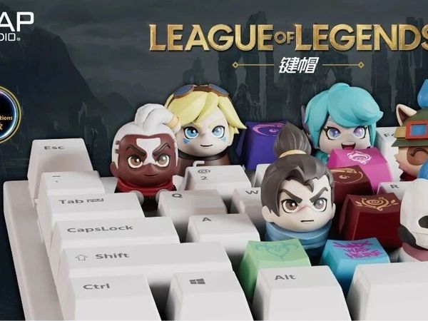英雄联盟键帽登场！解锁你的桌面战场！