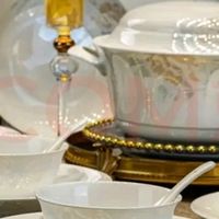景德镇78头餐具套装，乔迁宴首选