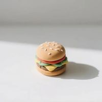 萌趣汉堡Kitty全教程：涂色粘土钩织轻松做