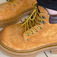 Dickies 加绒马丁靴，暖到脚踝的通勤神器​