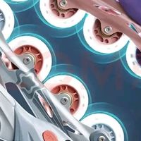 小状元轮滑鞋：舒适与安全的结合