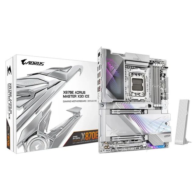 [评测] Gigabyte X870E Aorus Master X3D ICE 评测