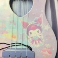 双萌暴击！KUROMI&美乐蒂儿童尤克里里，娃的音乐启蒙新宠