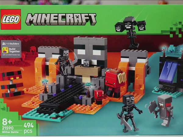 乐高我的世界 21590 凋零之战｜快速拼搭测评 | 作者： AustrianBrickFan