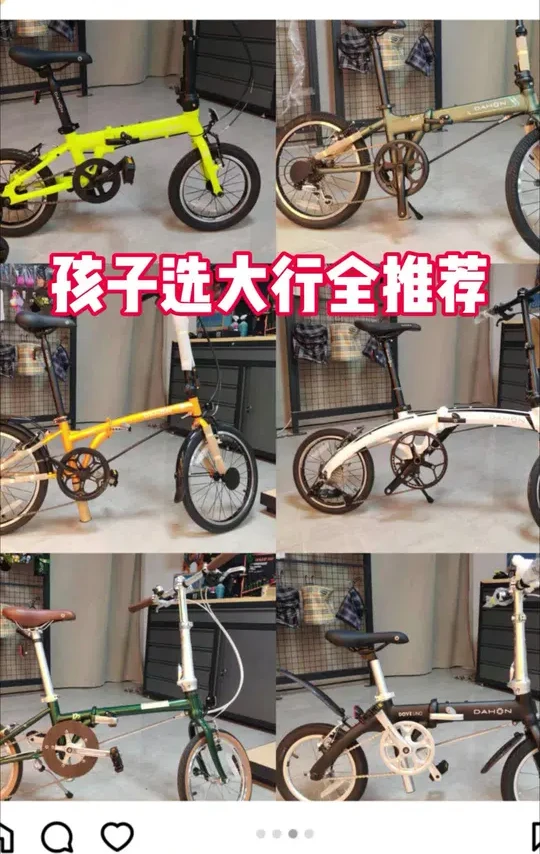 大行折叠车全年龄段怎么选？一天视频讲清楚#成都北一环大行自行车 #自行车 #大行折叠自行车 #爱生活爱骑行 #成都骑行