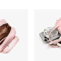 新品开箱！天美意2025牛皮斜挎包，通勤穿搭的百搭高级感单品