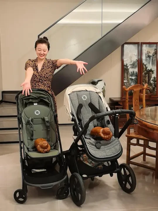 不愧挑了这么久！Bugaboo婴儿车❤