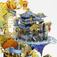 艺模月宫广寒宫，拼出梦幻仙境，装点浪漫家居