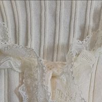 法式温柔杀！西遇这件蕾丝毛衣，通勤约会都封神✨