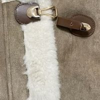 服饰购后分享：百图betu女装冬季新款短外套皮毛一体