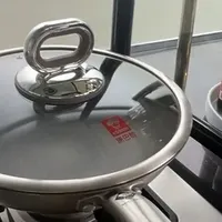 康巴赫真钛炒锅，0 涂层耐用又健康