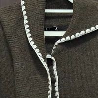 围巾领毛衣，慵懒舒适全体验