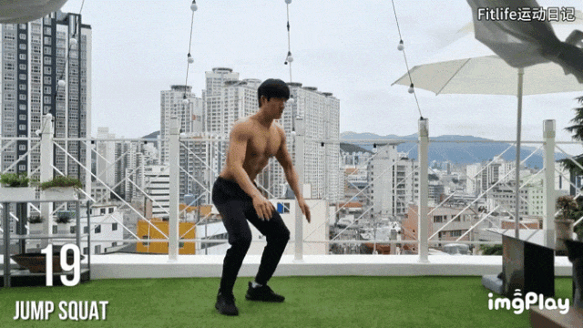 动态深蹲