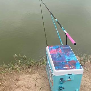 化氏一味VIX冰蓝粉大综合钓竿测评！鲢鳙狂拉不费力的秘密藏这了