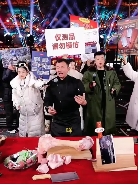 木森力荐，欧美达文武千锻刀组合！轻松应对各种食材，让烹饪变得更加轻松愉快,到手四件套，满足你在厨房各种需求#木森大舞台#欧美达菜刀组合#菜刀#砍骨刀#厨房好物
