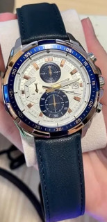 商务型格必备！卡西欧EDIFICE EFR-539L-7A男士石英表