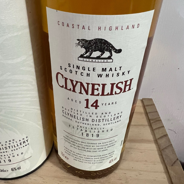 那只 “海岸黑豹”，克里尼利基14年，把海风揉进了威士忌里