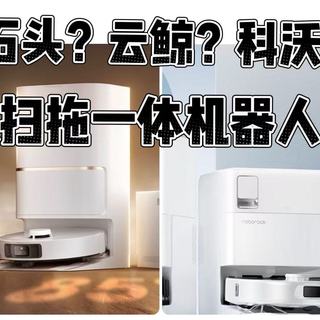 入门级扫拖机器人怎么选？石头/云鲸/科沃斯/追觅，四大天王横评