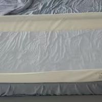 姐妹们听劝！床围栏还是得早点安上～