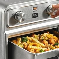 双11闭眼冲！利仁小钢人空气炸锅，大家庭的健康烹饪神器