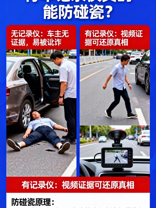 行车记录仪真的能防碰瓷？