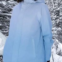 冬日滑雪必备！牧途雪渐变天蓝滑雪服太惊艳
