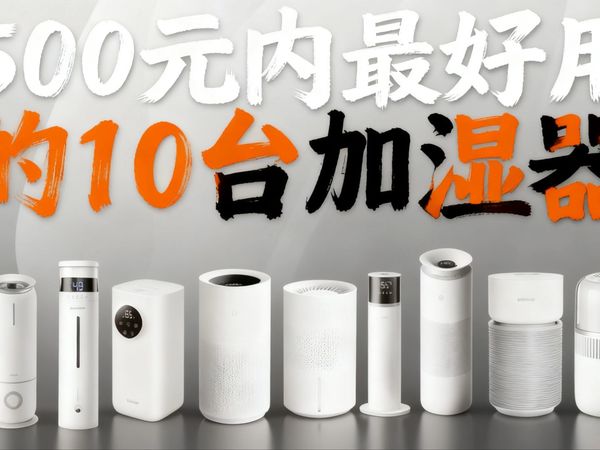 500元以内最值得买的10台空气加湿器，我都帮你横评完了！无雾蒸发式、有雾超声波、卧室母婴客厅全覆盖，纯干货、不踩雷、不花冤枉钱，三条选购逻辑，加湿器闭眼选对！