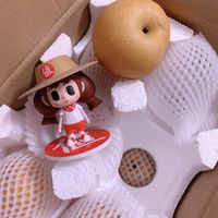 京鲜生的秋月梨个头大水分足，不错！