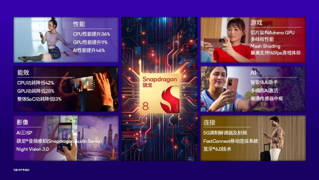 高通发布了第五代骁龙 8，它和第五代骁龙 8 至尊版有什么不一样？