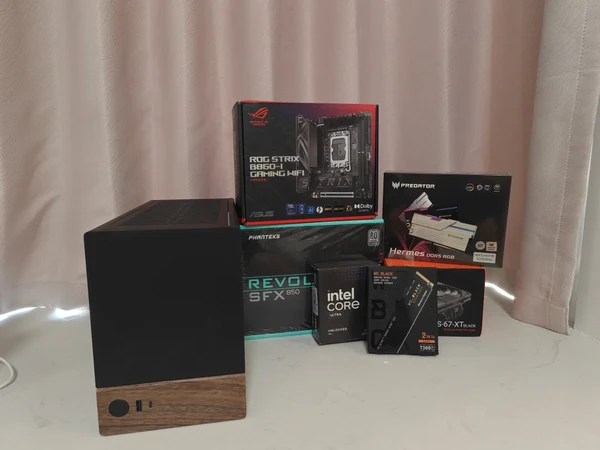 5070ti+分形工艺terra，ITX小机箱交作业