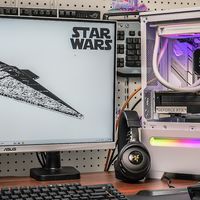 电脑装机手记 篇零：华硕AP202灵光岛悬浮海景房+9950X3D+ROG B850-G+索泰5080装机