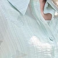 化蝶印花衬衫，你心动了吗？