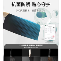 张小泉方圆抗菌刀具套装：厨房小白的救星，抗菌这点太戳我了！