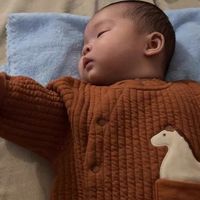 木生棉连体衣适合秋冬季节