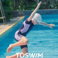 TOSWIM 发布 2025 旗舰儿童泳衣「紫影流光」，专业与颜值双突破