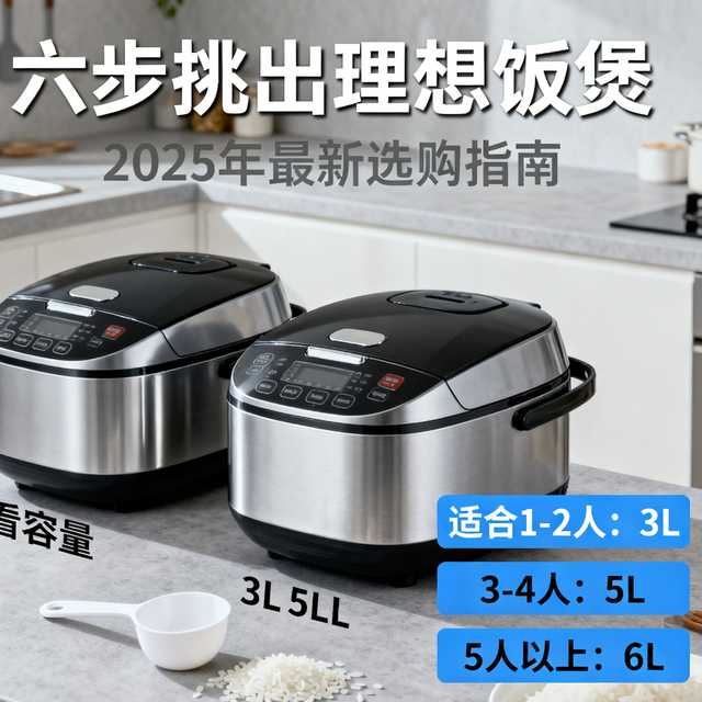 2025年电饭煲选购全攻略：六步挑出理想饭煲