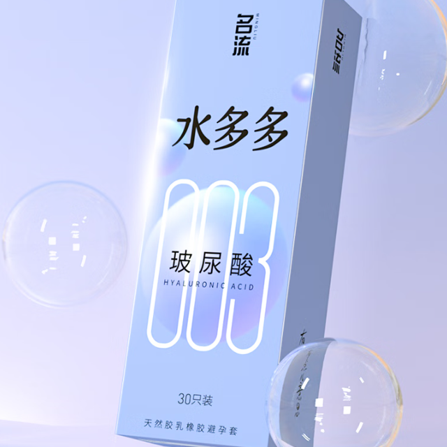 名流003超薄避孕套，安全性与舒适感兼具！