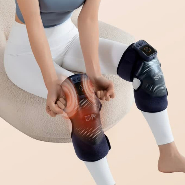 秋冬给妈妈的暖心守护：妙界F2膝盖按摩仪太实用了