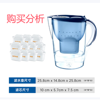 碧然德（BRITA）过滤净水器 滤水壶 海洋系列 3.5L 购买分析