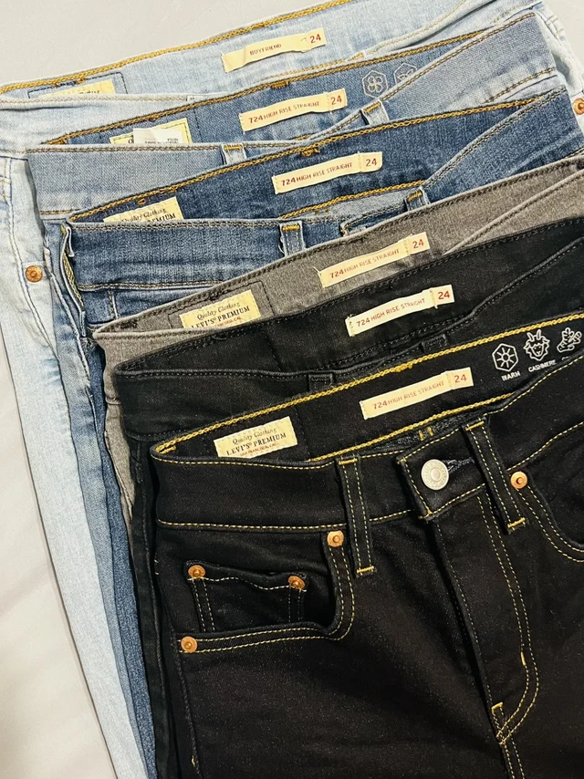 怎么不算一种收集呢...Levi's724太好穿辣