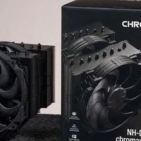 猫头鹰NH-D15 G2 chromax.black散热器图赏：经典纯黑皮肤回归