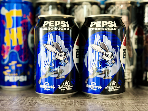 「百事可乐收藏控」疯狂动物城❷上海迪士尼度假区联名款