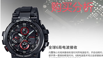 卡西欧蓝凤凰不死鸟G-SHOCK男士手表 MTG-B1000B-1APR 分析建议