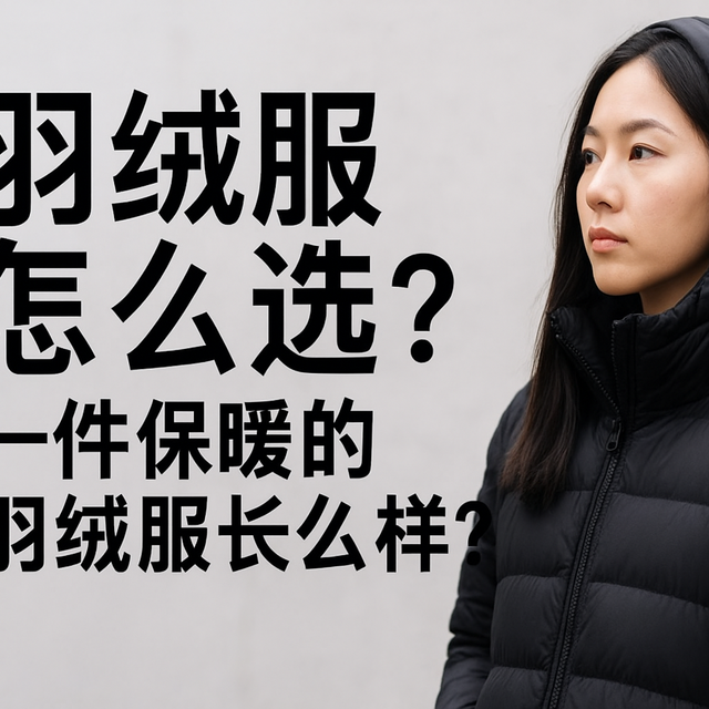 羽绒服选购指南：4个关键指标解析，平价也能买到顶级保暖