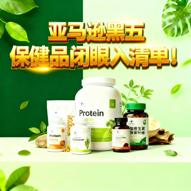 亚马逊黑五保健品闭眼入清单！14款高口碑好物，抄底价囤够全年!