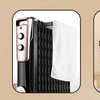 美的这款电热油汀！13片速热+加湿功能，全屋暖烘烘不干燥～