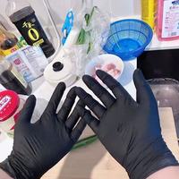 黑色食品级丁腈手套：厨房硬核防护，守护每一份安心美味