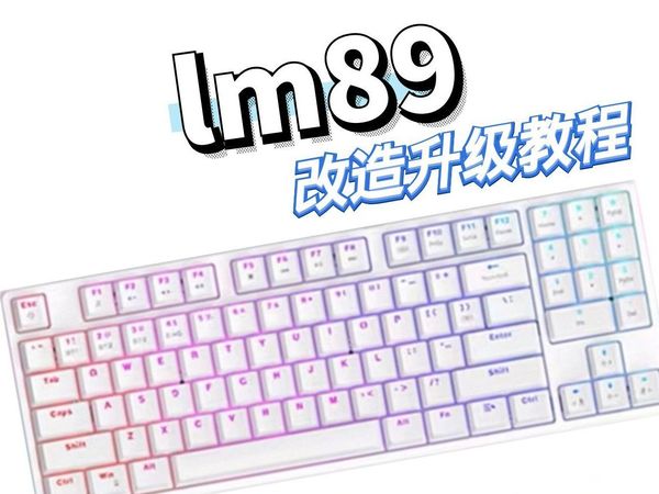 LM89拆解安装教程加装键盘工坊声音包效果展示