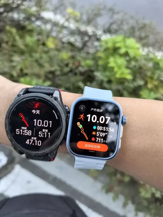 华为fit4pro与佳明旗舰跑步对比(3)